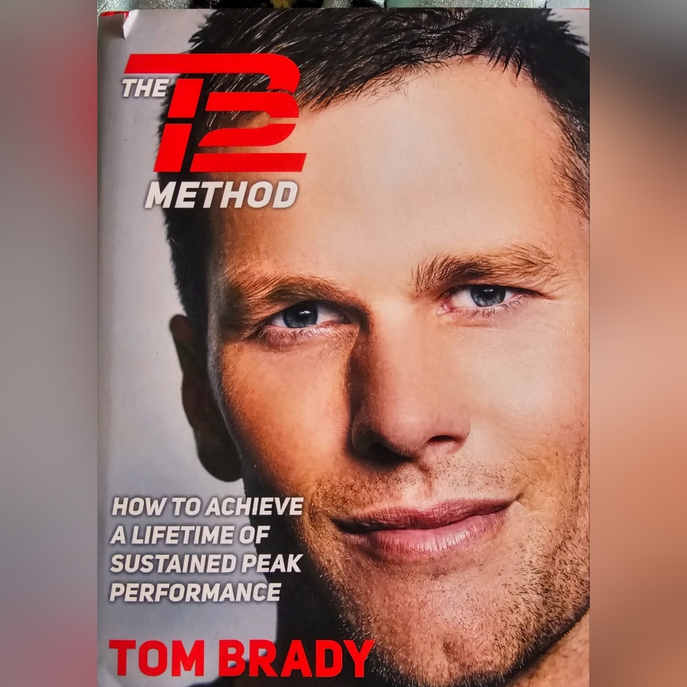 NWOT "TB12" HARDBACK TOM BRADY